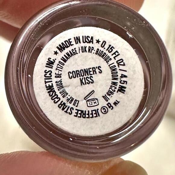 NIB Jeffree Star The Gloss Coroner’s Kiss Lip Gloss Full Size 4.5ml - Picture 7 of 10